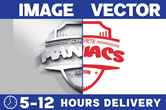 vectorize image convert image to vector within 5 hours