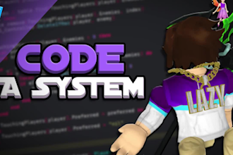 script and create a roblox system for you