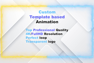 create custom or template based logo for you