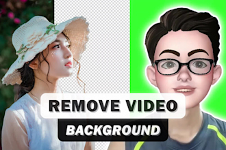 remove video background without greenscreen professionally