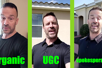 create an authentic organic ugc video
