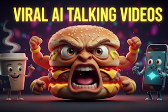 create ai talking object videos for viral content
