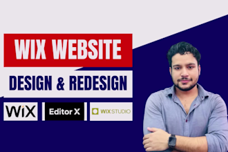 create wix website design, wix website redesign, wix online store