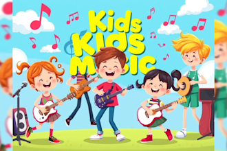 2d kids cartoon animation kids ai music nursery rhymes kids coloring book songs