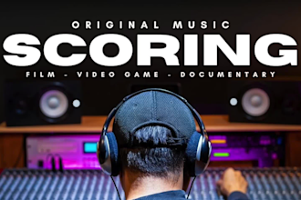 compose original score for your film, video game, or media project