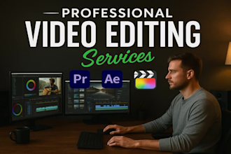 do professional fast video editing within 24 hours