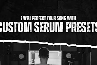 make a custom serum presets for you