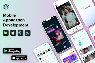 provide beautiful hybrid flutter android app ios app and mobile app development