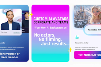 create ai spokesperson video, ai avatar, talking head, cloning you or your team