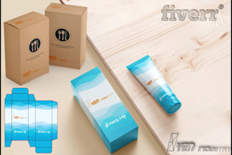 design your box, bag, tube, shape dieline