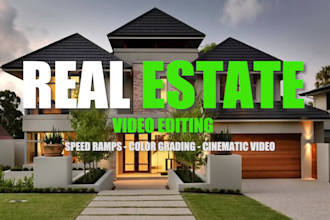 edit your real estate videos,promos and reels cinematically