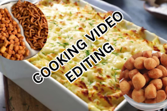 create high quality cooking video for your faceless youtube channel