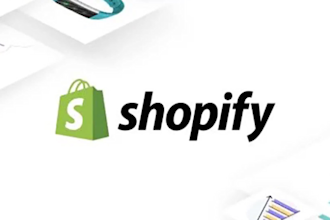 shopify website design, redesign, and dropshipping store setup for ecommerce