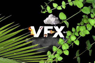 do vfx compositing, product animation and motion graphics