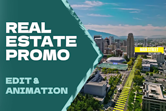 create professional real estate promo videos and reels