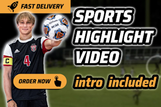 edit sports recruitment video