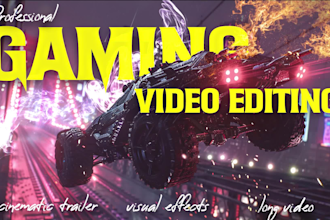 professionally edit your gaming videos