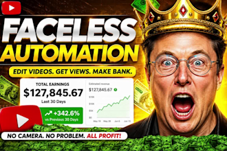 create faceless cash cow videos for youtube automation cash cow channel