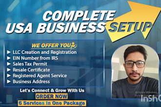 do llc creation, ein number formation, USA llc registration