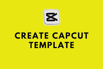 create editable capcut template for personal and public usage