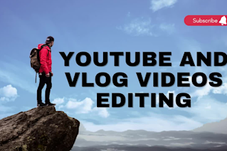 edit amazing youtube videos, vlogs, zoom meetings, podcasts