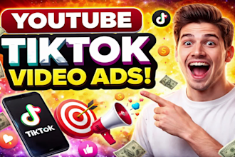 do creative tiktok, youtube and facebook ads