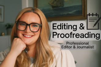 professionally proofread and copy edit your work