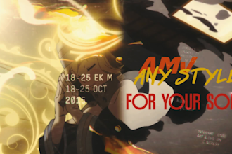 make a music synced anime music video amv for your song