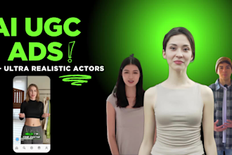 create ai spokesperson for tiktok and ugc ads