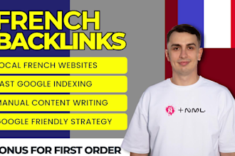 place french backlinks as local seo france link building