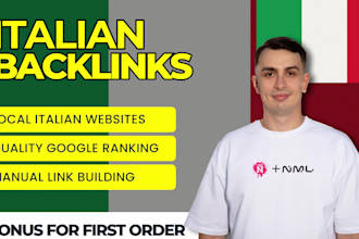 high quality italian backlinks for italy SEO with guarantee