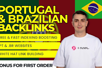 create portugal brazilian backlinks for local portuguese SEO