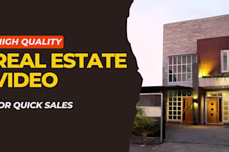 craft professional real estate videos for quick sales