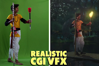 bring your vision to life with hollywood style cgi vfx