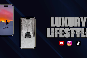 provide luxury lifestyle clips for tiktok and reels