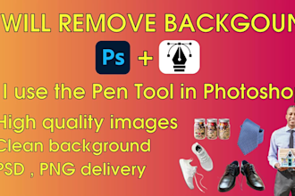 do clean, clear, cut out, delete or erase photos background