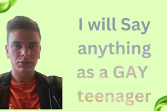say anything as a gay teenager