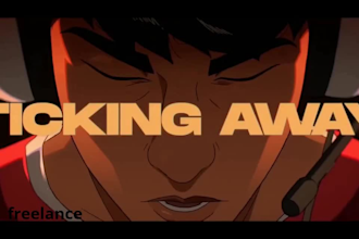 do 2d animated music video, 2d anime fighting, 2d animation, cartoon animation