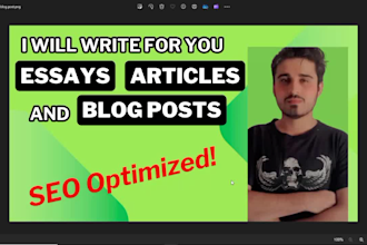 do urgent essay writing, tech articles, and blog posts