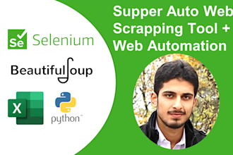 create a super auto web scrapping tool