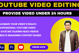 do professional youtube video editing