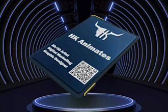 create dynamic 3d nft or digital card