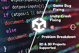 fix bugs, errors or crashes in your unity game