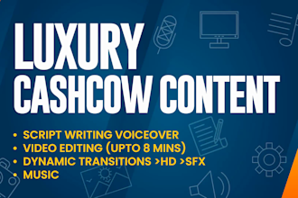 create luxury lifestyle traveling videos for youtube cash cow