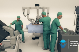 create 3d medical animation 3d surgical visualization medical instrument video