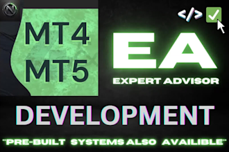 create you a mt4 or mt5 ea according to your criteria for mql5