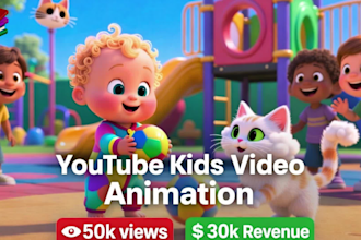 edit educational video, learning vid, kid fun vid, kid video, youtube kid