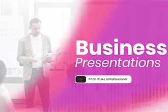 design pitch deck, business presentation, and corporate slides in powerpoint