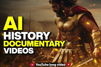 create professional history documentary video youtube