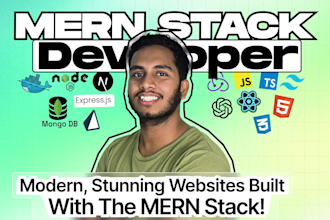 create scalable, modern and dynamic website using mern stack